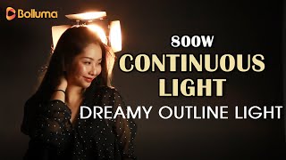 800W Photography Spot Light I Projector Dimmable I 3200K [upl. by Adnawat]