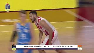 HIGHLIGHTS  Openjobmetis Varese  Betaland Capo dOrlando 8258 [upl. by Anitsud]