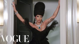 Cardi B Gets Ready for the 2024 Met Gala  Last Looks  Vogue [upl. by Cristina]