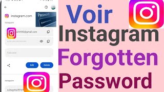 Comment voir votre mot de passe Instagram sur Android [upl. by Anide]