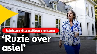 Slaande ruzie bij ministerraad om asiel Urenlang gediscussieerd [upl. by Leah]