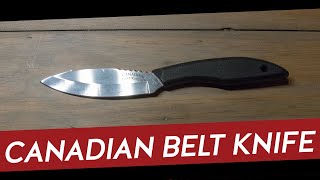 Cold Steel Canadian belt knife first impressions [upl. by Anigroeg]