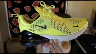 Nike Air Max 270 Volt QUICK REVIEW  SIZING [upl. by Israeli630]