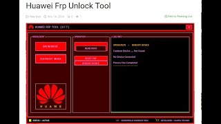 Huawei FRP Unlock tool [upl. by Aro]