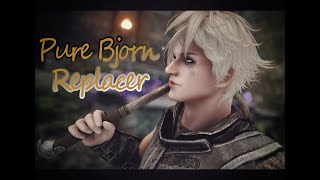 SkyrimSEAE MOD Pure Bjorn Replacer [upl. by Einnhoj]