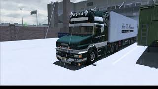 Euro Truck Simulator 2  Lars M KlemmensenDK  SCANIA T580  CopenhagenDK to KarlskonaS [upl. by Palestine]