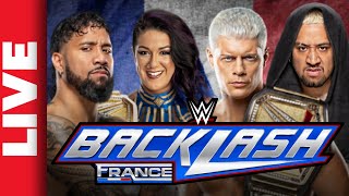 🔴 WWE BACKLASH FRANCE 2024 Live Stream  Cody Rhodes vs AJ Styles  Full Show Watch Along [upl. by Strohbehn336]