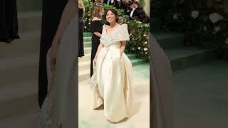 Awkwafina is wearing HampM In Met Gala awkwafina hampm metgalafashion ytvideos [upl. by Lamrej]