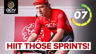 Quick HIIT Sprint Workout  20 Minute Indoor Cycling Workout [upl. by Inhsor947]