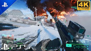 Battlefield 2042 Gameplay PS5 4K 60FPS  Incredible Graphics [upl. by Rehotsirk]