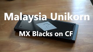 Unikorn Malaysia Commission  MX Blacks on CF  GMK Sloth [upl. by Atinuj]