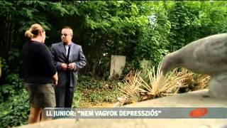 LL Junior zokogott édesapja sírjánál  tv2huaktiv [upl. by Hillegass]