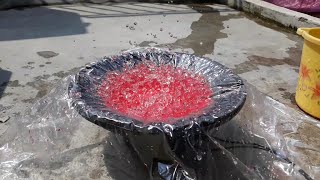 Cymatics Speaker Vs Water [upl. by Mohn]