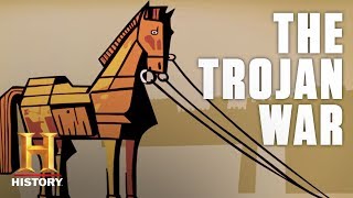 Drawn History The Trojan War  History [upl. by Tennaj164]