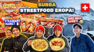 STREETFOOD MARKET TERBESAR EROPA  EXPLORE GRINDEWALD SWISS  WORLD TRIP [upl. by Thordia]