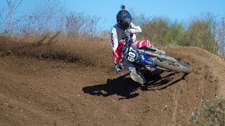 Aaron Plessinger ripping on a 2 Stroke yz250 at Geigerland MX  Dirt Bike Addicts [upl. by Prudence]