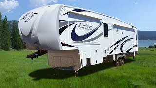 Quick Tour Of the Arctic Fox SIlver Fox 355Z Fifth Wheel [upl. by Akissej]