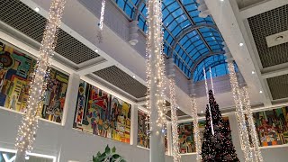 Kingfisher Shopping Centre  Redditch England Christmas 2021 [upl. by Akirat]