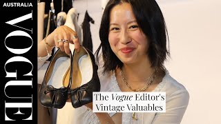 The Vogue Editors Vintage Valuables  Vogue Australia [upl. by Rudich]