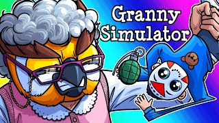 Granny Simulator Funny Moments  Todlerious Takes on Granoss [upl. by Myrt407]