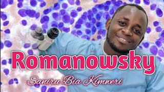 Romanowsky as Hematological stain  Swahili  SBKLT [upl. by Yednarb737]