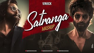 Satranga Mashup  Viniick  Bollywood Lofi  Arijit Singh  Jubin Nautiyal  Best Love Songs of 2023 [upl. by Ginnifer2]