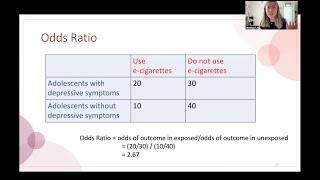 Epidemiology 101 MiniLecture Prevalence and Odds Ratios [upl. by Giacobo]