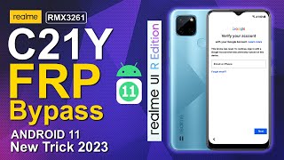 Realme C21Y Bypass FRP Android 11 New Security 2023 RMX3261 [upl. by Llenaej212]