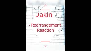 🥰Cumene Hydroperoxide Rearrangement Reaction amp🥰 Dakin Rearrangement Reaction 🥰🥰 [upl. by Strepphon]