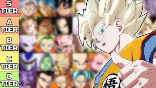 100 Accurate DBFZ Tier List [upl. by Sadirah508]