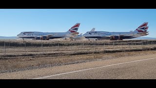 British Airways Teruel Airport in Spain UK to BENIDORM Where Planes go for a NAP teruel [upl. by Mohamed]