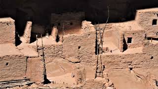 Ancient cliff dwellings  Navajo National Monument  Shonto Arizona [upl. by Htebasyle]