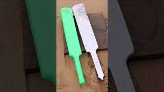 Metal Casting EP 762  molding  Making cricket bats molding  metal making  Experiment [upl. by Ogeid49]