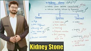 kidney stone in urdu and hindi  symptoms  Lithotripsy  class 10  Homeostasis [upl. by Yemrots213]