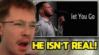 HE IS NOT REAL Improver  let You Go  Beatbox Song REACTION [upl. by Wandy412]