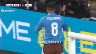 Tielemans Goal  🏴󠁧󠁢󠁥󠁮󠁧󠁿 England 12 Belgium 🇧🇪 Highlights International Friendly Match [upl. by Arocet]