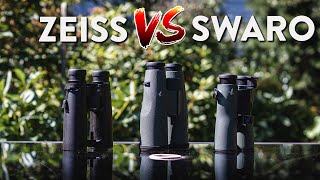 Binocular Review Zeiss Victory SF 10x42 vs Swarovski NL Pure 12x42 vs Swarovski SLC 15x56 [upl. by Nitsruk]