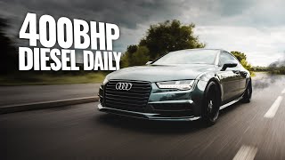 400BHP BAGGED DAILY 🤩 Audi A7 30 V6 💪 [upl. by Aslam]