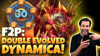 JTs F2P Dynamica Double Evolved Breakthrough 30 Castle Clash [upl. by Doscher]