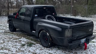 2002 Ford Ranger Rear Leaf Spring Flip Kit Install [upl. by Borras982]