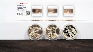 2024 Native American Dollar  Citizenship  P D amp Proof [upl. by Rehptsirhc]