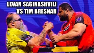 Levan Saginashvili vs Tim Bresnan ARMFIGHT TOP 8 ARM WRESTLING 2019 [upl. by Norbert]