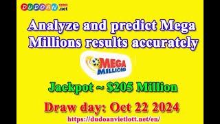 How to get Mega Millions number predictions for Tuesday 22102024 Jackpot  205 Million [upl. by Eceinert]