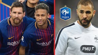 LE BARCA ÉVOQUE L EVENTUEL RETOUR DE NEYMAR AU BARCA   BENZEMA VEUT ALLER EN RUSSIE  ZI305 [upl. by Hanala]