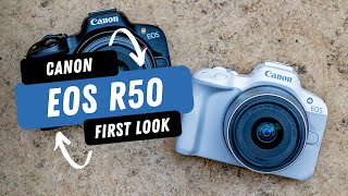 Canon EOS R50 amp RFS 55210mm Lens  First Look with Mehdia Mehtal [upl. by Asillam192]