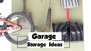 Garage Storage Ideas  How to Organize Garage  Garage Makeover [upl. by Evante812]