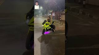 R15 🔥🥵 rider cute girl 😍🥰 bike status video shortsvideoshortshortsfeedreelsytshortviralshorts [upl. by Nosned526]