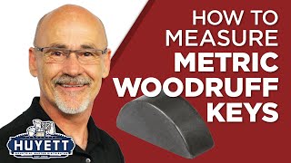 How to Measure Woodruff Keys in Metric  Huyettcom [upl. by Hay]