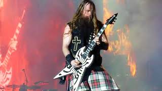 Ozzy Osbourne  War Pigs  Zakk Wylde guitar solo  Live Firenze Rocks [upl. by Fiore]