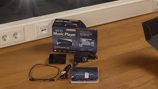 Unboxing e installazione di Sitecom WMA1000 WiFi Music Player  ITALIANO [upl. by Greenburg891]